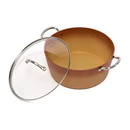 Каструля Heinner Ceramica Do Brazil, зі скляною кришкою, 28 см, 6 л (HR-BET-ERH28S) - мініатюра 2