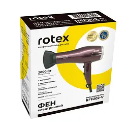 Фен Rotex RFF202-V DelicateCare Pro - мініатюра 3