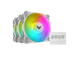 Вентилятор для корпусу Asus TUF Gaming TF120 ARGB Fan - Triple Fan Kit with ARGB Controller White (90DA0033-B09030)