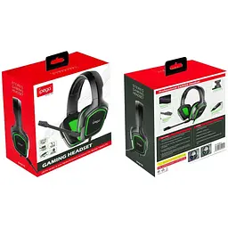 Навушники iPega Gaming PG-R006G Noice Reduction 3.5 mm - мініатюра 2