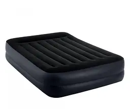 Двоспальне надувне ліжко Intex 64124 Pillow Rest Raised Bed з вбудованим електронасосом 152 x 203 x 42 с - мініатюра 5
