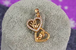 Кулон Xuping Jewelry ручка з ножкою 2,2 см золотистий