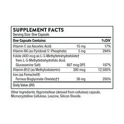 Залізо Advanced Iron Complex - 60 caps - мініатюра 2