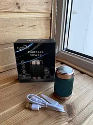 Акумуляторна чоловіча бритва-епілятор Flawless HX-305 Face massager 200 mAh роторна бритва - мініатюра 3