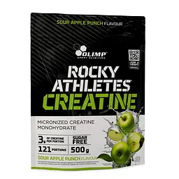 Креатин Olimp Sport Nutrition Rocky Athletes Creatine, 500 грам - Кисле яблуко