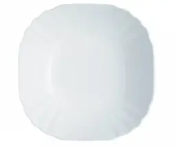 Салатник Luminarc LOTUSIA квадратний склокераміка білий d20 см (V1098) - мініатюра 3