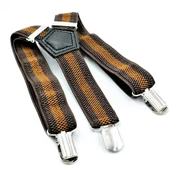 Підтяжки дитячі Темно-коричневі Weatro det-pd-023 (det-pd-023)