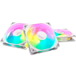 Комплект вентиляторів ASUS TUF Gaming TR120 ARGB Triple Pack White (90DA0093-B09020) - мініатюра 1