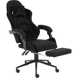 Геймерське крісло GT Racer X-2324 Fabric Black Suede [120755] - мініатюра 3
