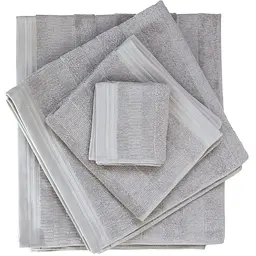 Рушник МВМ My Home Натхнення 50x90 см сіро-блакитний (BT-12 M GRAY/BLUE) - мініатюра 7