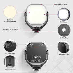 Накамерне світло Ulanzi VIJIM VL66 RGB UV-L088 [132870] - мініатюра 4