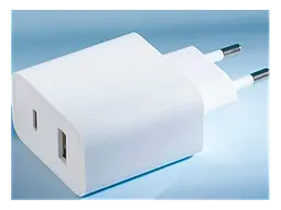 Мережевий зарядний пристрій Xiaomi Mi 33 W Wall Charger (Type-A+Type-C) EU White (BHR4996GL) - мініатюра 3