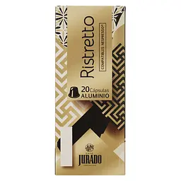 Кава в капсулах Jurado Nespresso №15 Ristretto 20 шт. - мініатюра 3