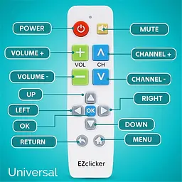 Пульти дистанційного керування Smart TV EZclicker з великою кнопкою - мініатюра 3