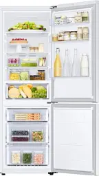 Холодильник Samsung RB34C670EWW/UA, White, двокамерний, нижня мор. камера, No Frost, зовн. дисплей, загальний об'єм 355L, корисний об'єм 228L/112L, WiFi, A+, 185.3x59.5x65.8см - мініатюра 3