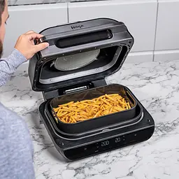 Мультигриль Ninja Foodi MAX Health MultiGrill & Air Fryer з Сooking probe (AG551EU) - мініатюра 6