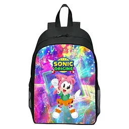Рюкзак шкільний Супер Сонік з Емі Роуз SONIC THE HEDGEHOG