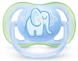Пустушка Philips Avent Ultra Air з декором для хлопчиків, 0-6 місяців, 2 шт. (SCF085/01) - мініатюра 3