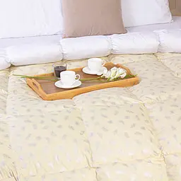 Ковдра пухова MirSon Karmen №1855 Bio-Blue, 90% пух, євростандарт, 220x200, блакитна (2200003014273) - мініатюра 27