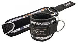 Манжети на щиколотку Power System PS-3470 Ankle Strap Camo Grey/Black (PS_3470_Grey/Black) - мініатюра 2