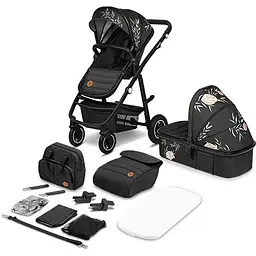 Коляска 2 в 1 Lionelo Amber Dreamin, чорна (LO-AMBER DREAMIN (2in1)) - мініатюра 12