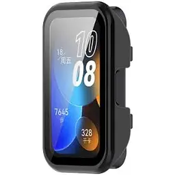 Чохол-накладка DK для Huawei Band 8 / 9 Пластик Gloss Glass Full Cover (016251) (black) - мініатюра 3
