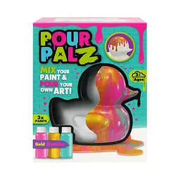 Pour Palz Набір для творчості Флюїд Арт - Каченя "Золота феєрія" ToyMonster Art.GS-G26261B