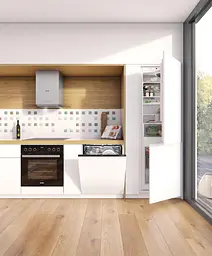 Вбудований холодильник Gorenje з морозильною камерою 177х55х54см 2 двері 180 (68) л А++ NF+ білий (NRKI4182A1) - мініатюра 6