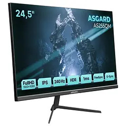 Монітор ASGARD Gaming 24.5" AS255QM IPS Black 240Hz - мініатюра 3