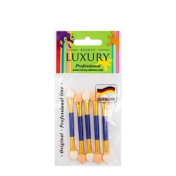 Набір двосторонніх аплікаторів для тіней Beauty Luxury з 5 шт. АР-05