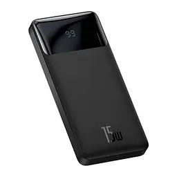 Зовнішній акумулятор Baseus Bipow Overseas 15W 10000mAh [PPBD050001] Black [76973] - мініатюра 2