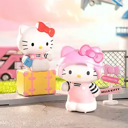 Механічна іграшка-сюрприз Милий сигнал Pop Top Hello Kitty 24MDL-002 в асортименті - мініатюра 5