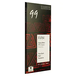 Шоколад Vivani Feine Bitter чорний органічний 99% 80 г - мініатюра 2