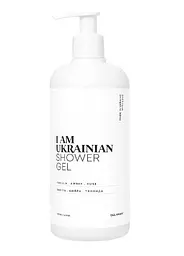Гель для душу DeLaMark I am Ukrainian Ваніль + Амбра + Троянда 500 мл (4820152333070)