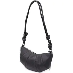 Жіноча напівкругла сумка з натуральної шкіри Vintage 25х14х4 см sum0027521 - мініатюра 2