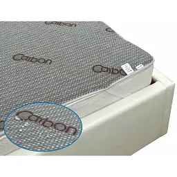 Наматрацник Руно Carbon водонепроникний 190х180 см сірий (819Carbon) - мініатюра 2