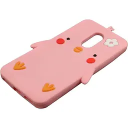 Чохол-накладка Toto Silicon Сartoon Network Chicken Case Xiaomi Redmi 5 Plus Pink - мініатюра 4