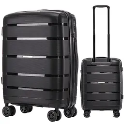 Валіза Wings HWF01 мала 38л чорна (HWF01-S-Black) - мініатюра 3