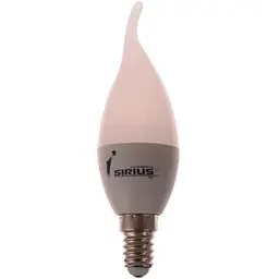 Лампа SIRIUS 6Вт 3204 G-лампа LED 1-LS-3204 СА37 4000K-E14