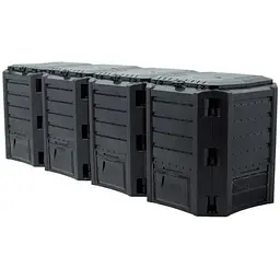 Компостер садовий Prosperplast MODULE COMPOGREEN 1600 л, чорний
