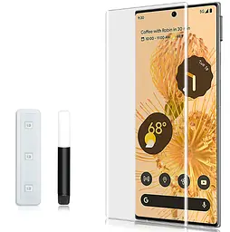 Захисне скло DK для Google Pixel 6 Pro UV Curved 015840 clear 2 шт. - мініатюра 4