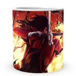 Кухоль GeekLand Hellsing Хелсінг Алукард HLS 02.15 330 мл білий - мініатюра 2