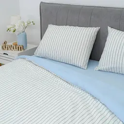 Постільна білизна двоспальне Viluta Варена бавовна Wash Printed W 10-2 175х210 см - мініатюра 4