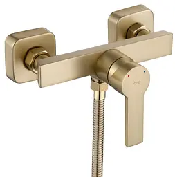 Змішувач для ванни Rea Argus gold brush (REA-B6413) - мініатюра 6