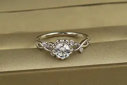 Кільце Xuping Jewelry Німфея р 16 сріблясте