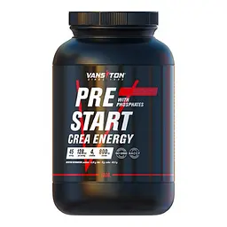 Креатин Pre Start Crea Energy, 1.8 кг Полуниця Vansiton 000288413