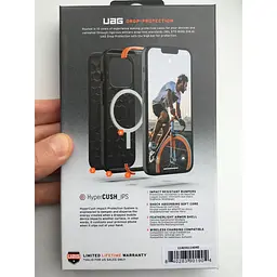 Оригінальний протиударний чохол UAG Civilian для iPhone 14 / iPhone 13 (6.1") Black 114036114040 - мініатюра 9