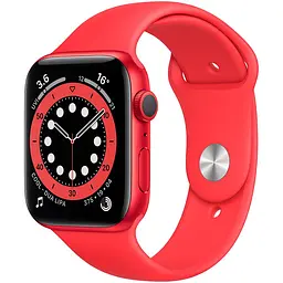 Смарт-годинник Apple Watch Series 6 GPS 44 mm Red Sport Band (Grade B) Seller Refurbished