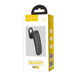 Bluetooth гарнитура ORIG Hoco E32 Black - мініатюра 2