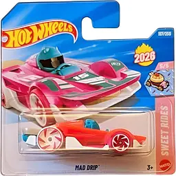 Базова машинка Hot Wheels Sweet Rides Mad Drip рожева (5785) JJH57-N521 